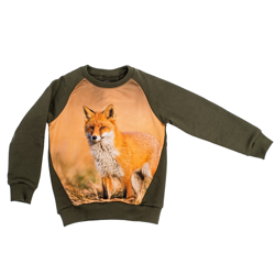 Bluza z lisem dla dzieci