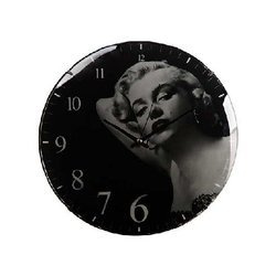 Zegar ścienny 31 cm - Marilyn Monroe