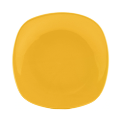 Talerz płytki  - Musztardowy 26 cm