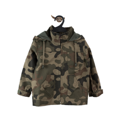 Kurtka moro dla dzieci - leśna kurtka z kapturem