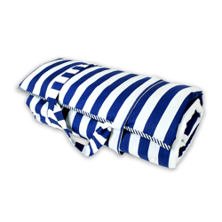 Koc piknikowy Granatowe Pasy