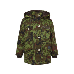 Kurtka ocieplana dla dzieci - parka z kapturem
