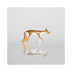 Figurka Lis Pozłacany