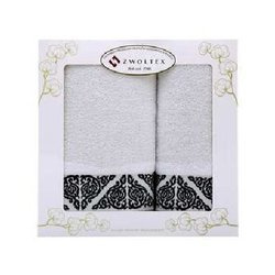 Komplet 2 ręczników - biel