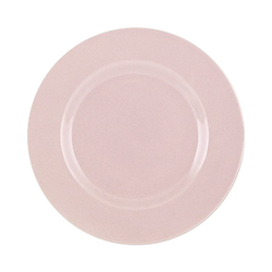 Talerz płytki - Pastelowy róż 26 cm