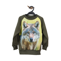 Bluza z wilkiem dla dzieci