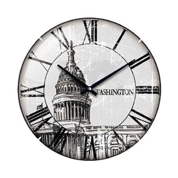 Zegar ścienny 31 cm - WASHINGTON