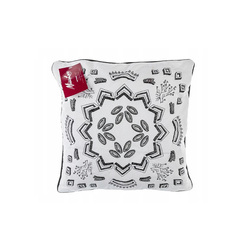 Poszewka haftowana Rozeta 41x41 cm