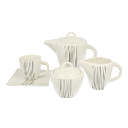 Serwis kawowy na 6 osób Silver Line