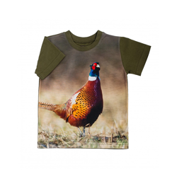 T-shirt z bażantem dla dzieci