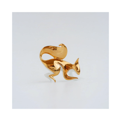 Figurka Wiewiórka Pozłacana