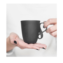 Filiżanka Nieskończoność Czarna 200 ml