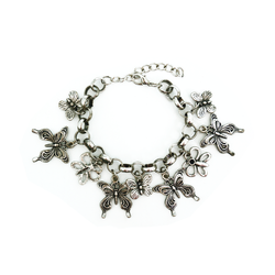 Bransoletka z motylkami