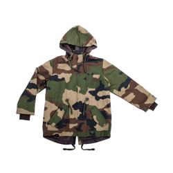 Kurtka moro - parka wojskowa z kapturem