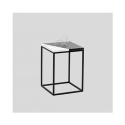 Stolik marmurowy czarno-biały