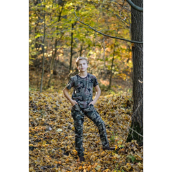 Spodnie moro bojówki dla dzieci