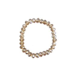 Bransoletka połyskująca - brązowa