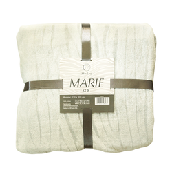 Koc Marie 150x200 cm - jasnoszary