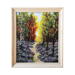 Obraz w ramie - Las jesienią