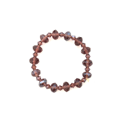 Bransoletka połyskująca - brunatna