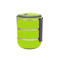 Termos obiadowy 3 elementowy - zielony