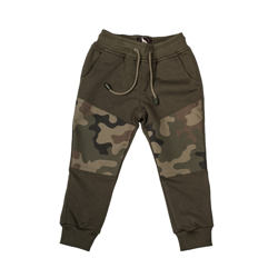 Spodnie dresowe moro z nakolannikami